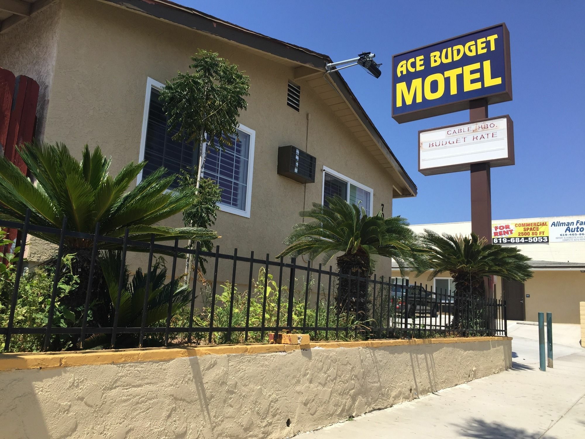 Ace Budget Motel Сан-Диего Экстерьер фото